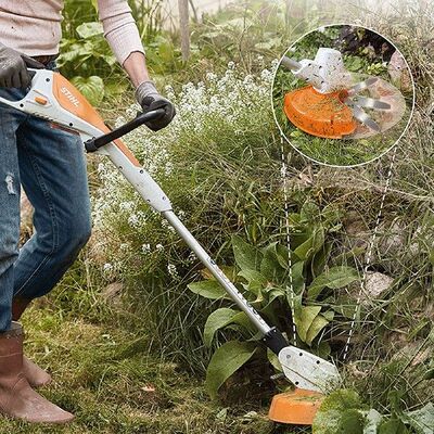 好货10-100pcs Metal Grass String Trimmer Head Blade Replacem
