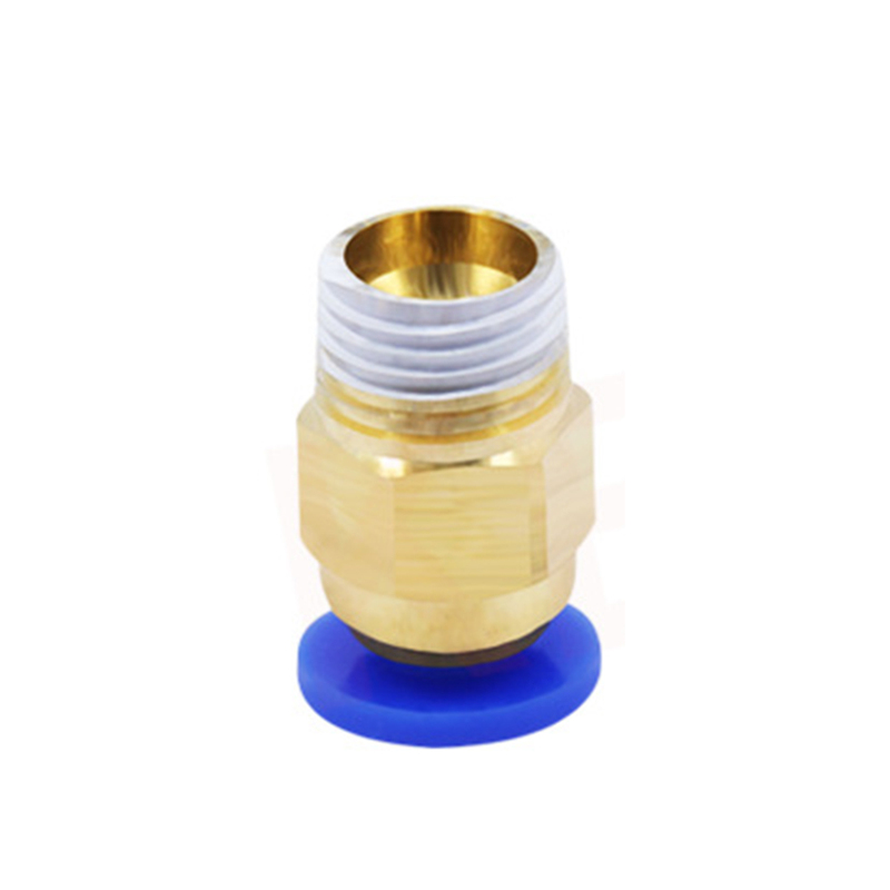 Straight Fitting Joint PC External Thread J-head Remote Pneu