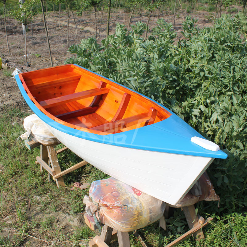 欧式木船仿古木船道具船装饰船一头尖手划船乌篷船工艺船景观船