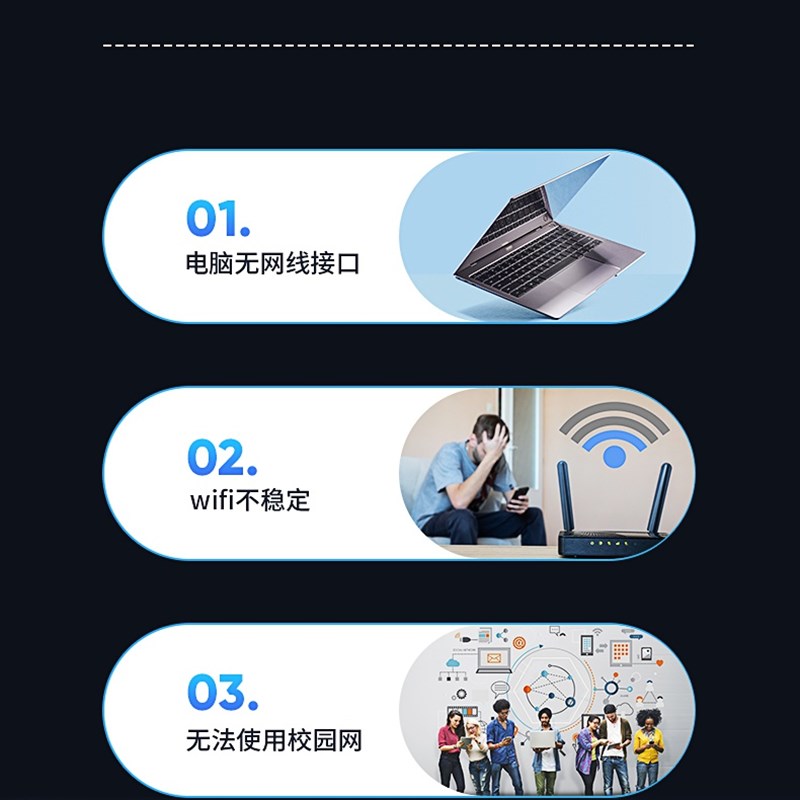 。typec网路线转接口笔记本适用华硕air联想电脑 千兆网卡USB转接