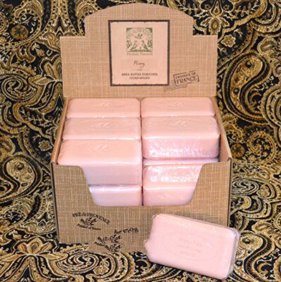 极速Case of 18 Pre de Provence Peony 150 gram shea butter la