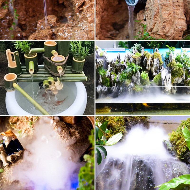 小型迷你抽水泵潜水泵超静音吸水3瓦5瓦假山流水喷泉鱼缸过滤循环