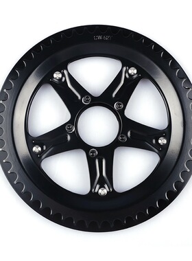 八方中置电机套件原装大齿盘BBS01B/02B用于250-750w中置电机