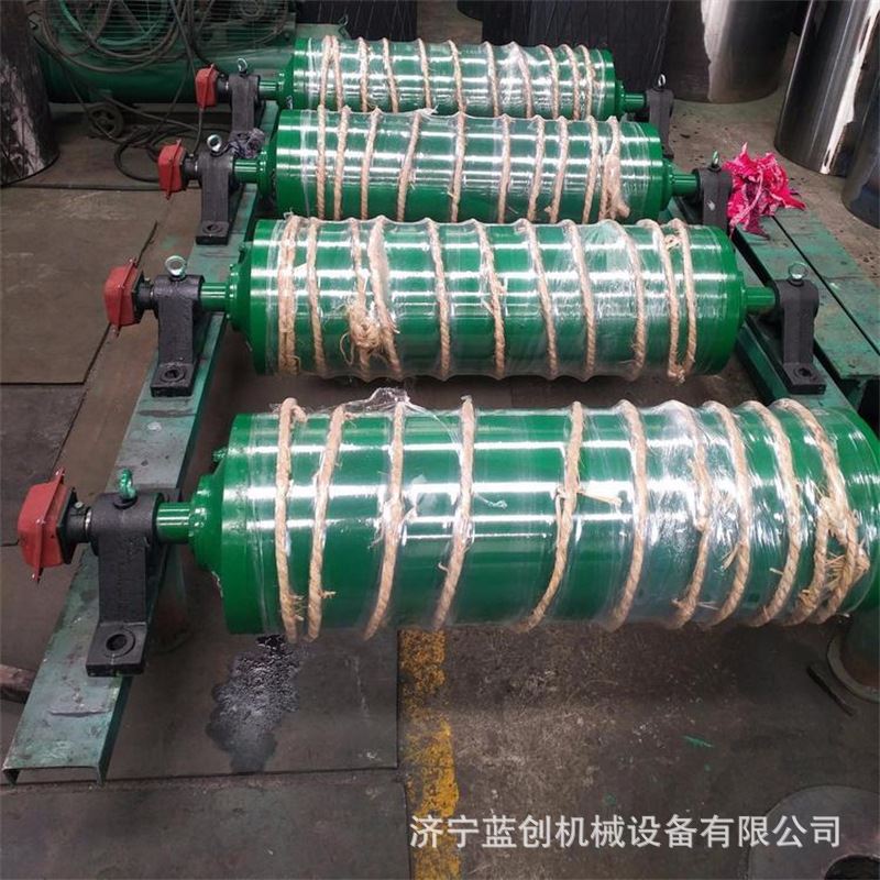 新品新品结构坚固电动滚筒 t型内置式H电动滚筒 输送带用包胶主动