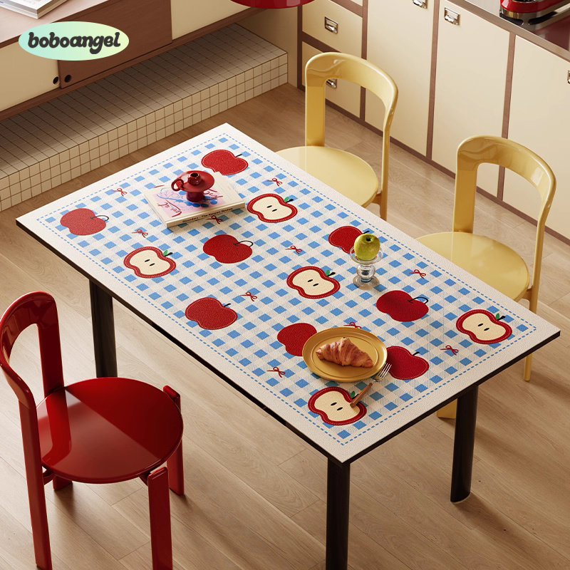 甜果格调卡通2026新款轻奢高级感桌垫防水防油免洗茶几桌面保护垫