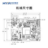 Y6ULX 米尔科技 i.MX6UL处理器开发板Linux系统MYD V2开发板