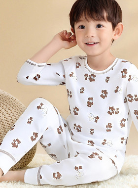 TZ671母子熊内衣套装