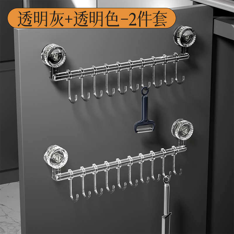 速发盘强挂衣吸力厨房挂钩免钩子物挂钩打孔浴室门后置承重架挂钩