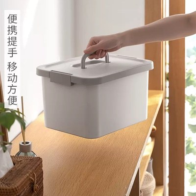 懒地家用医药箱手提便携药品箱应急包大I容量分层收纳盒急救小药