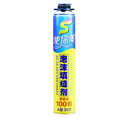 发泡剂填缝剂聚氨酯泡沬胶门窗填充密封发泡剂木门专用9.00克整箱
