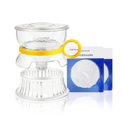 谷奇水垢过滤器开水过滤网自来水净水器家用滤水壶杯W漏斗除水碱
