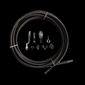 电锤电钻疏通下水道实心钢u丝软轴实心搅鞭专业疏通硬钢丝饭店油