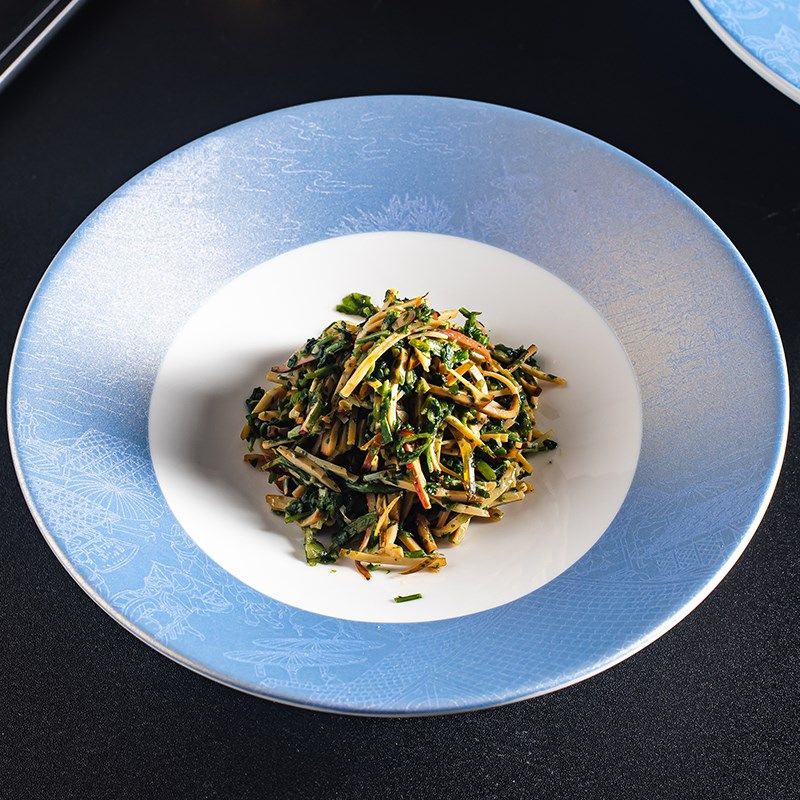 中式创意复古陶瓷斗笠碗酒店餐厅私房菜意境特色餐U具凉菜大碗深,餐饮具,盘,淘宝优惠券,粉丝福利购,淘宝优惠卷