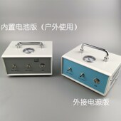 无油户外隔膜g真空小型抽气正负压抽滤装 置实验室抽滤泵电动采样