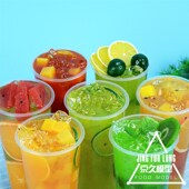 仿真奶盖饮料水果茶金桔柠檬w汁贡喜茶饮品食品食物模型展示样品