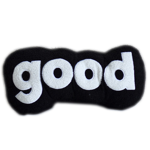 创意字母good抱枕夹腿长条枕z牀头靠枕汽车民宿装饰沙发靠垫午休