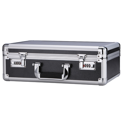 带锁密码收纳盒迷你小箱子收藏铁盒家G用重要文件证件有锁的储物