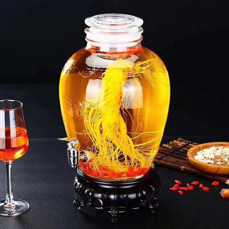 磨砂口玻璃泡酒瓶带龙头大容u量专用酒瓶杨梅家用泡酒坛子10斤20,厨房/烹饪用具,密封罐,淘宝优惠券,粉丝福利购,淘宝优惠卷
