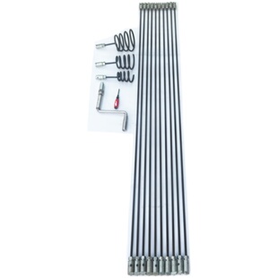 疏通下水道钢钎节杆室外 疏通钢条污F水井通条钎子市政主管道疏通