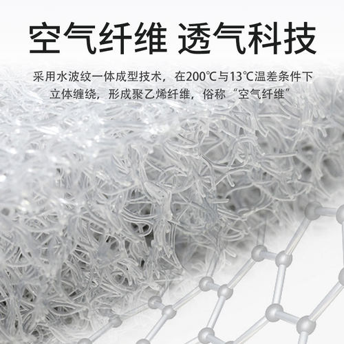 4D空气纤维坐垫地上办公室久坐屁F垫透气家用凳子垫子椅子垫座垫