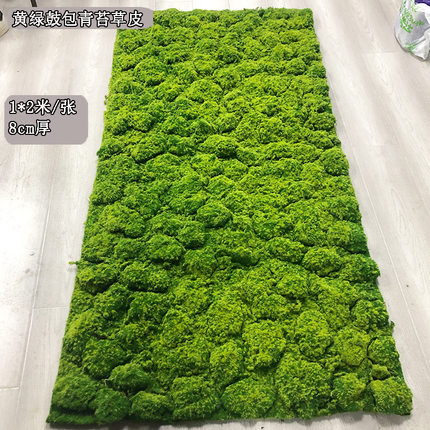 植物墙配材室内景观绿化人造草皮泓光仿真苔藓草皮植X毛假青苔草
