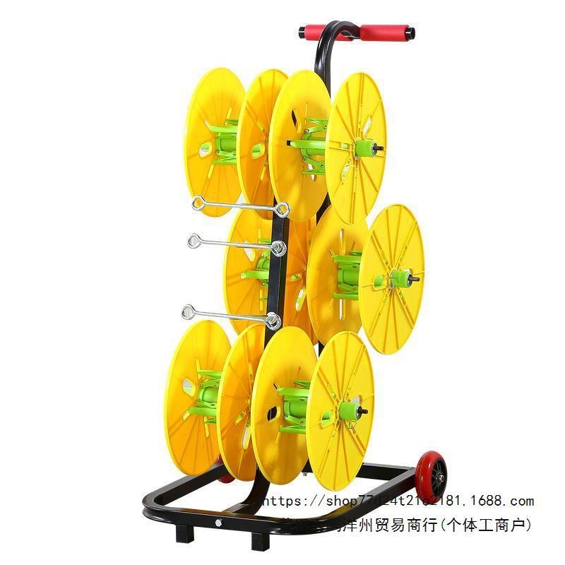 速发电线架线器BV线放线放电工放直盘放线神器包邮厂家线销