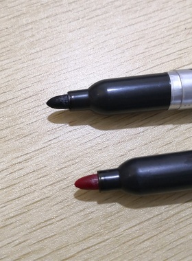 速发2004油笔记号性超长油性笔 记号笔 黑红蓝色粗快递大头笔