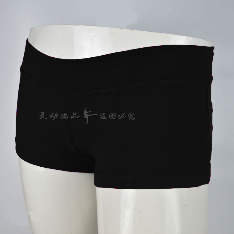 速发芭蕾舞蹈练功裤形成裤一分裤体裤平档平角裤短人棉低腰弹力紧