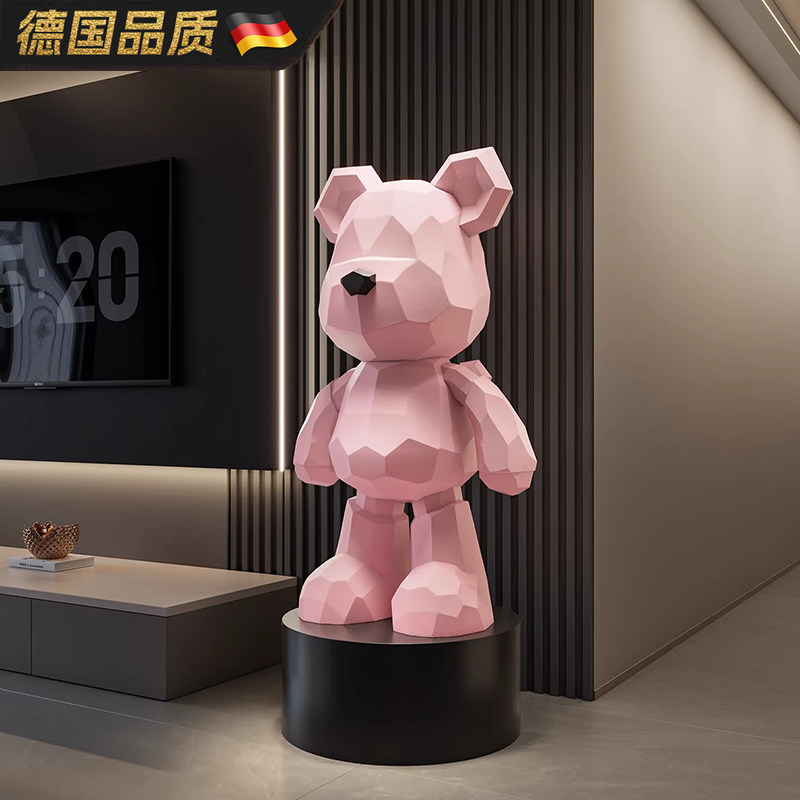 客厅大型暴力熊存钱罐落地摆件家居电视柜旁公仔装饰品音响礼物,家居饰品,落地摆件,淘宝优惠券,粉丝福利购,淘宝优惠卷