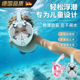 儿童浮潜面罩泳镜潜水面罩游泳水下呼吸器成人全脸全干式 可调节