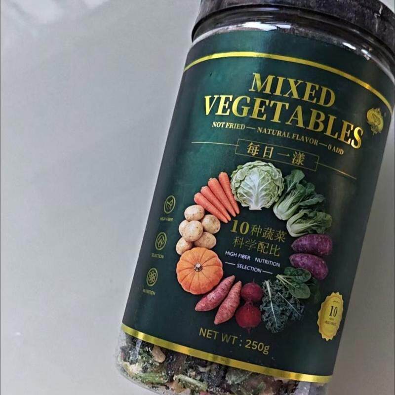 混合脱水蔬菜胡萝卜方便面青菜泡面伴侣配菜煮汤干货高丽菜
