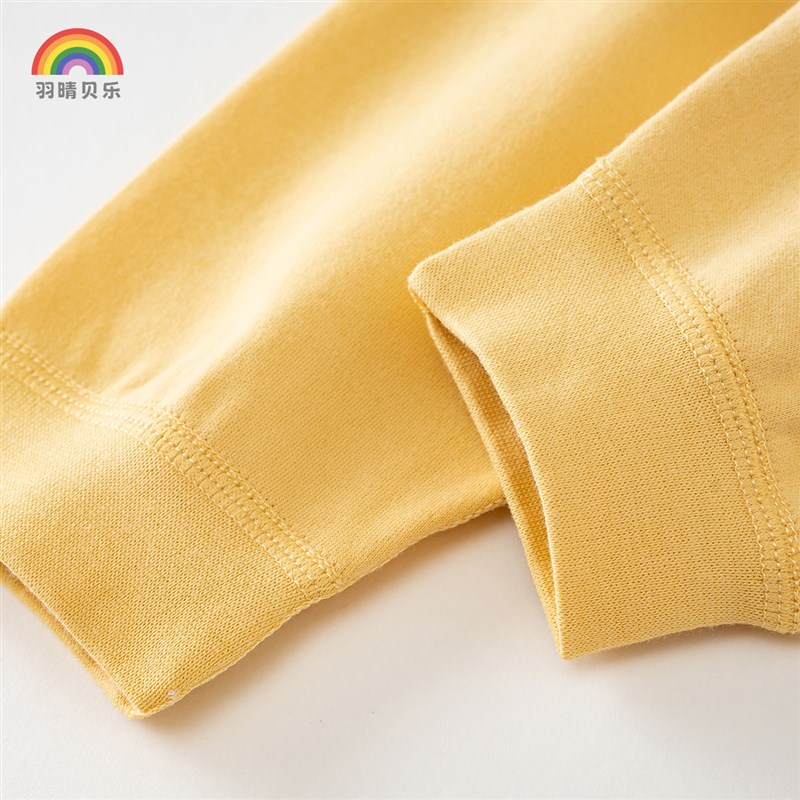 宝宝秋裤单条装婴幼儿秋冬打底睡衣裤子纯棉无骨可开档裆男女儿童