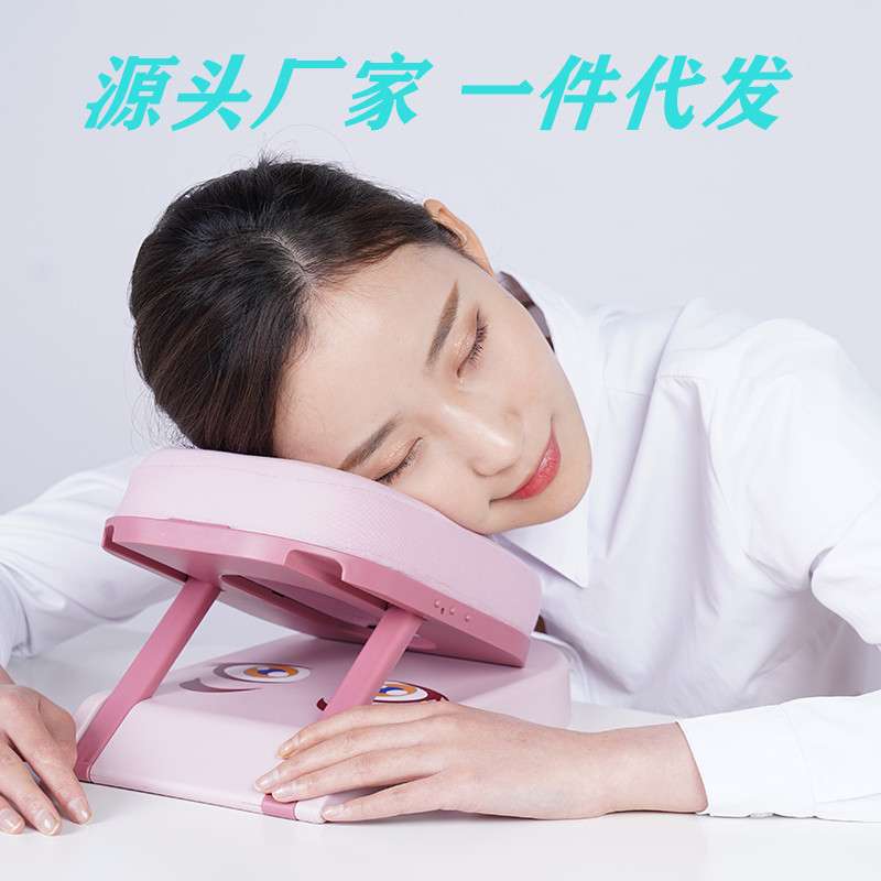 儿童折叠午睡神器枕便携小学生午休趴趴枕头办公室多功能睡觉枕芯