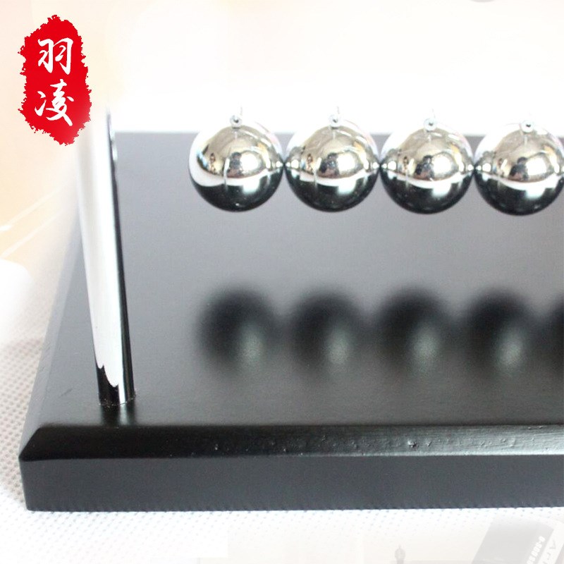 现货新款创d意家居办公室摆件牛顿摆球撞球碰碰球模型工艺品