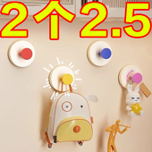 多巴胺吸盘挂钩粘钩强力承重无痕挂钩免打孔创意可爱学生宿舍用