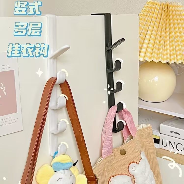 家用门后挂钩家用墙壁收纳挂衣架图片