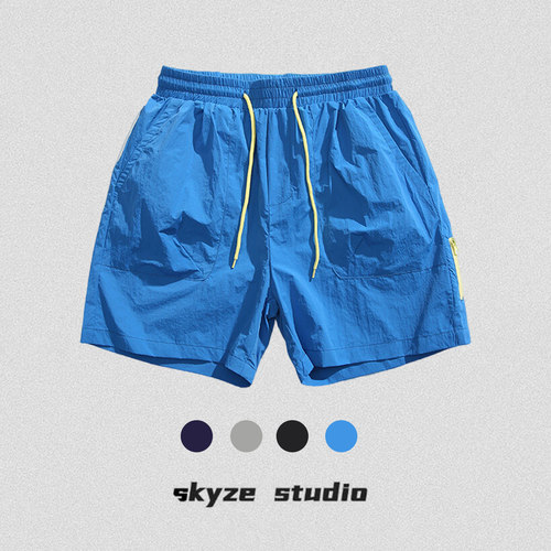 SkyzeStudio户外速干男五分裤