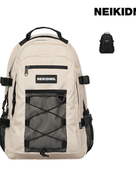 NEIKIDNIS MESH STRING BACKPACK 经典学生护脊减负双肩背包