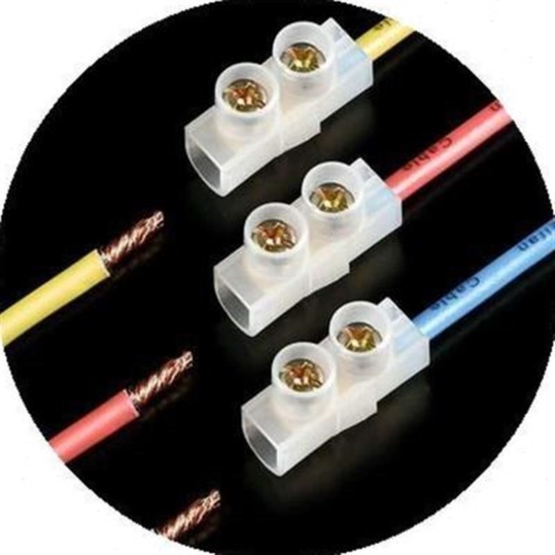 速发21新电线接头夹紧器压夹子接口接线夹头按压对卡扣插快接插头