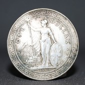 速发银元 浅绿锈年份随机发 站洋站人 银币真银银元 外国币外国银元