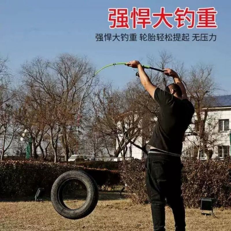 现货速发飞竿筏杆套装钓软尾杆稍船海竿伐杆21米18米抛竿