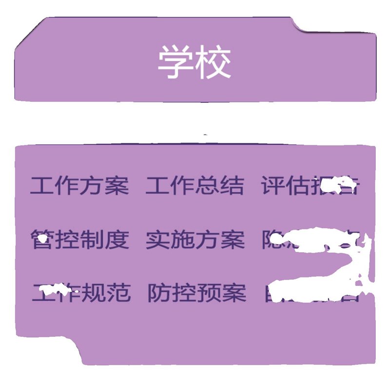 速发学校安全风险管控防控评估报告安全隐患排查制度风险分级管理