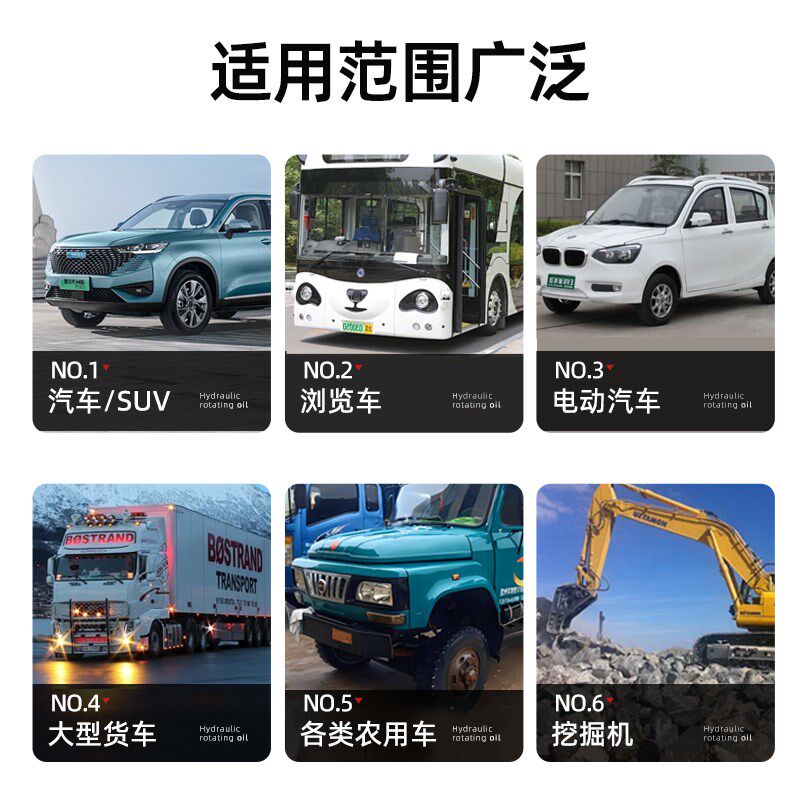 速发变速箱助力泵液压系统助力油游览车货车矿车液压传动油8#润滑