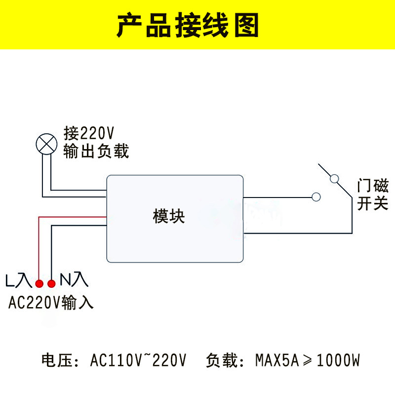 速发大功率强电门磁风幕机暗装明装感应开关酒店入户门控门磁延时