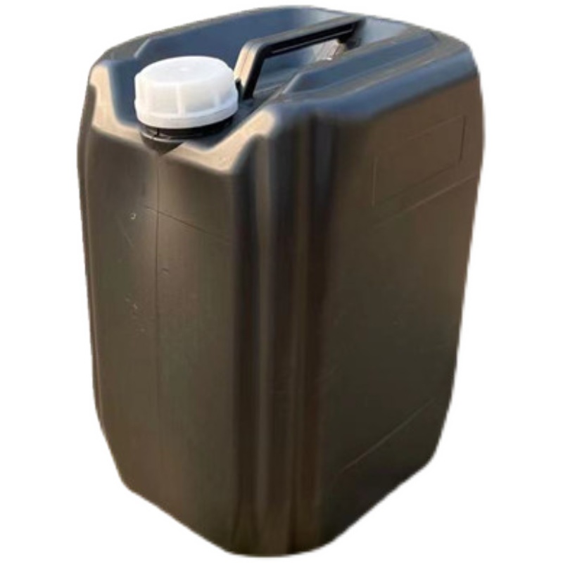 塑料桶手提黑色25L升公斤50斤方桶化工桶废液Q桶堆码桶实验室用桶