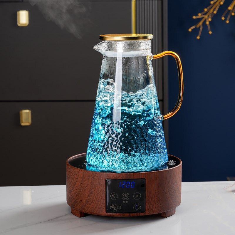 耐高温冷水壶家用大容量凉水壶玻璃水杯套装夏季泡茶壶Z白开水扎,餐饮具,冷水壶,淘宝优惠券,粉丝福利购,淘宝优惠卷