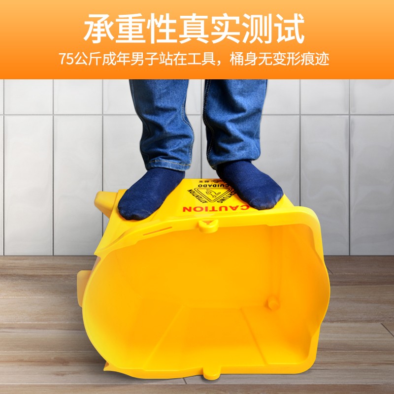 榨水车拖把车拖地桶家用挤水桶拧干E器柞水清洁车墩布地拖压水商