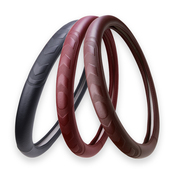 三一吊车12吨25吨40吨真皮方向盘套三J一王道版 搅拌车把套 英杰版