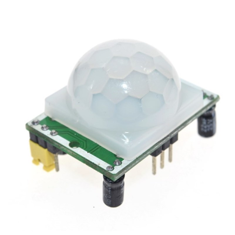 HC-SR501 人体红外感应模块 热释电 传感器 进口探头 红蓝板可选