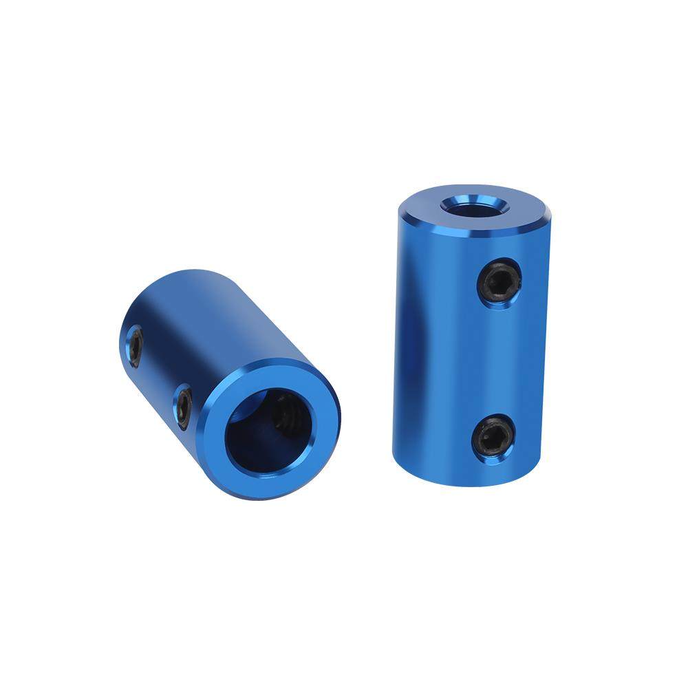 MUALPHA 3D打印机配件 铝合金刚性联轴器5*8mm电机丝杆连轴转换器